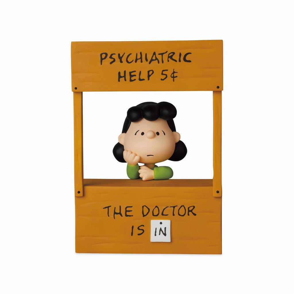 Snoopy &amp; Peanuts Collectible Figure - Psychiatric Help Lucy