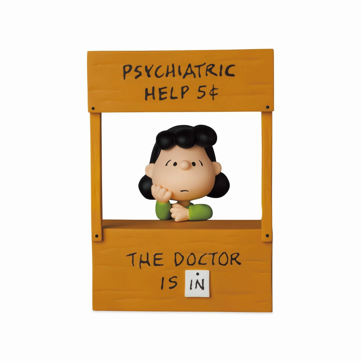 Snoopy &amp; Peanuts Collectible Figure - Psychiatric Help Lucy