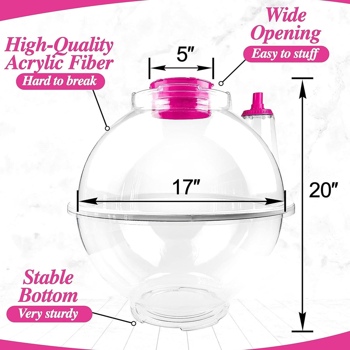 Balloon Stuffing Machine | Balloon Stuffer Machine Kit with Electric Air Pump and Expander Tool