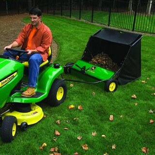 42 in. 24 cu. ft. Tow-Behind Lawn Sweeper STS-42JDC