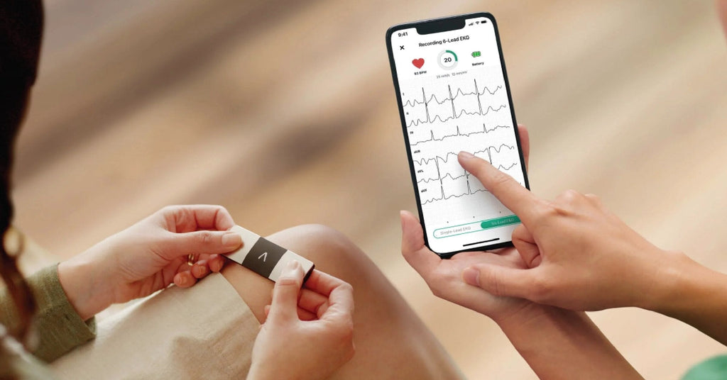 KardiaMobile 6L Personal EKG Monitor with Most Smartphones