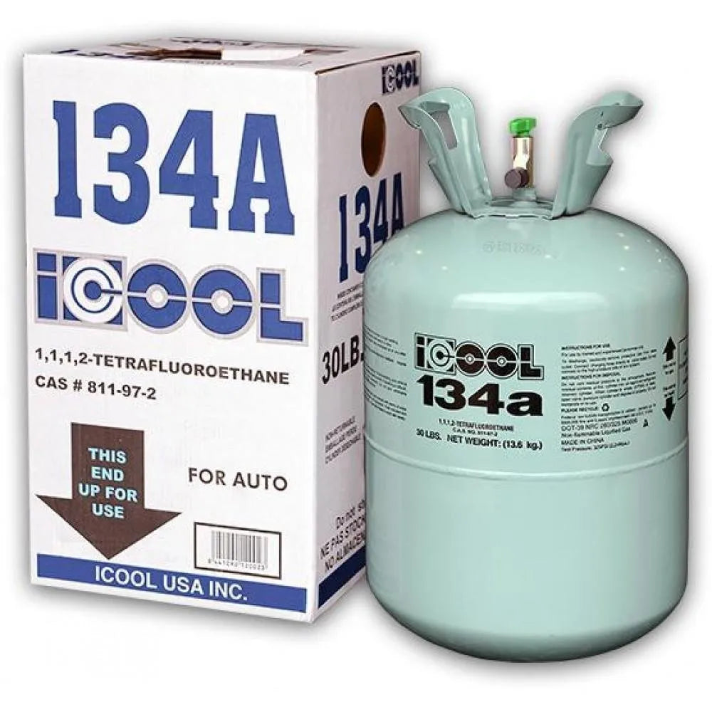 R134A Refrigerant 30 lbs Tank for Automotive AC and Refrigerators