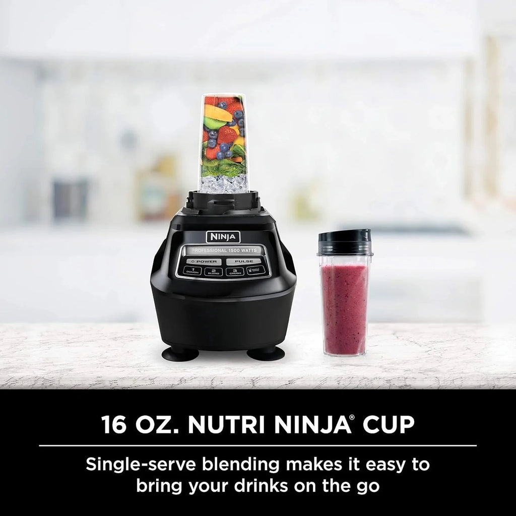 Ninja Mega Kitchen System Blender, 1500W, Black - BL770