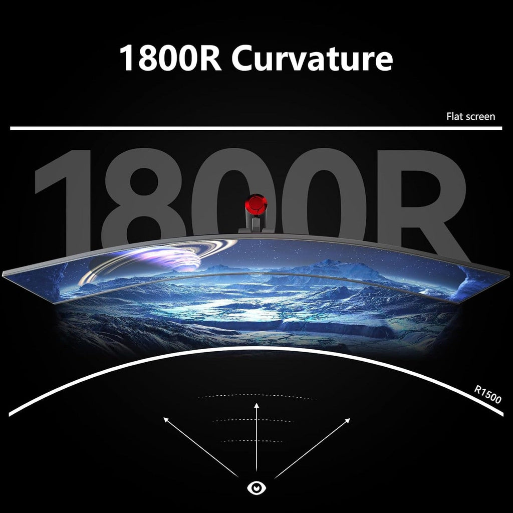 INNOCN 49" Curved Gaming Monitor, 144Hz, HDR400, USB-C, 49C1G