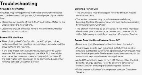 Coffee Maker K-Cup Pod, Single Serve, Programmable