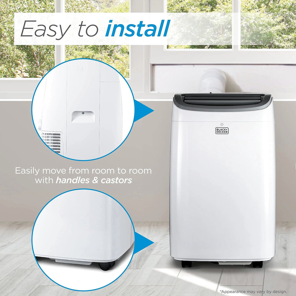 BLACK+DECKER 8000 BTU Portable Air Conditioner up to 350 Sq.Ft