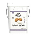 Augason Farms Dried Whole Egg Powder Emergency Food Supply 11 Pound 4-Gallon Pail 383 Servings