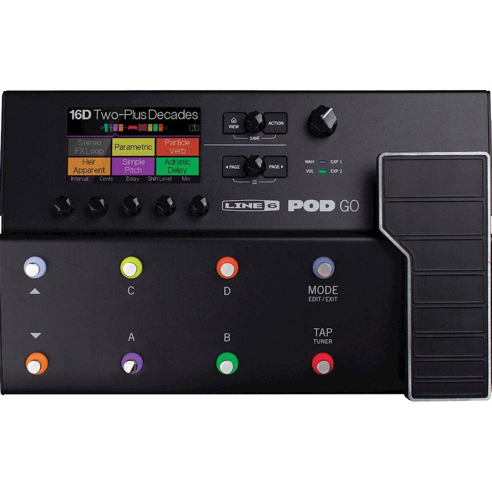 Line 6 - POD Go Guitar Processor - Black