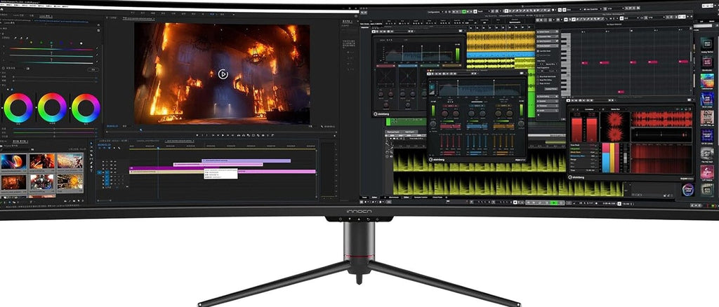 INNOCN 49" Curved Gaming Monitor, 144Hz, HDR400, USB-C, 49C1G