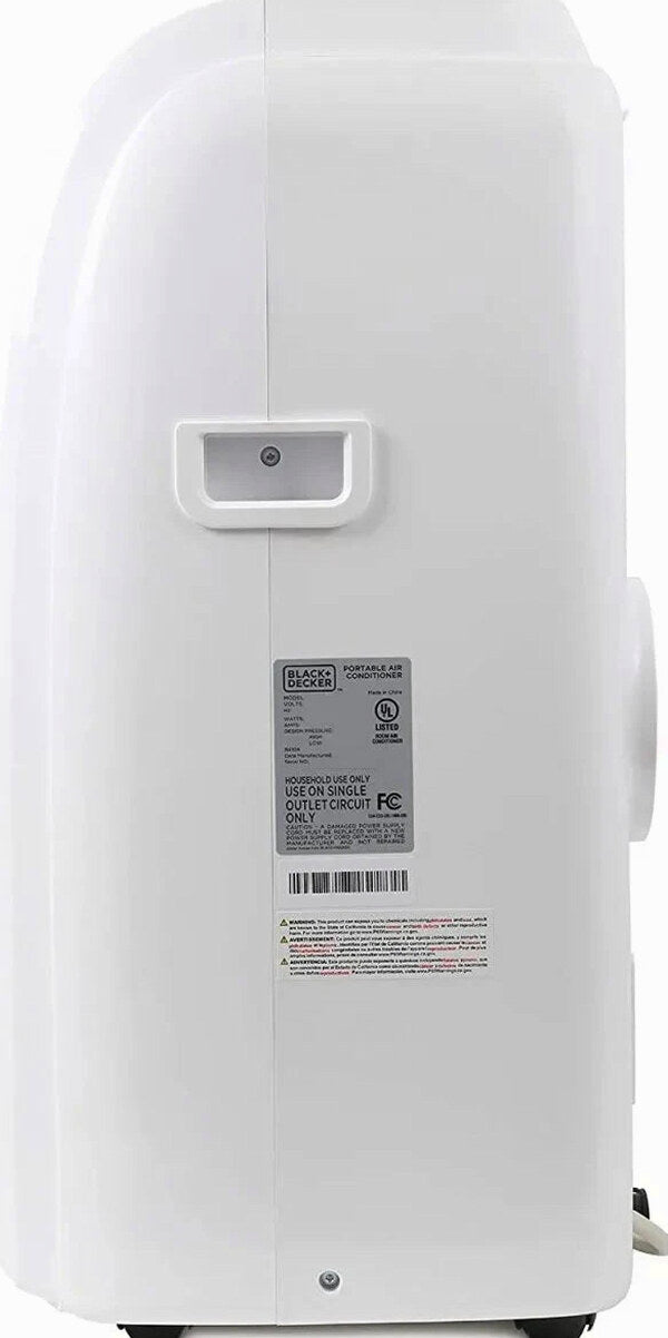 14,000 BTU Portable Air Conditioner with Heat and Remote Control, White