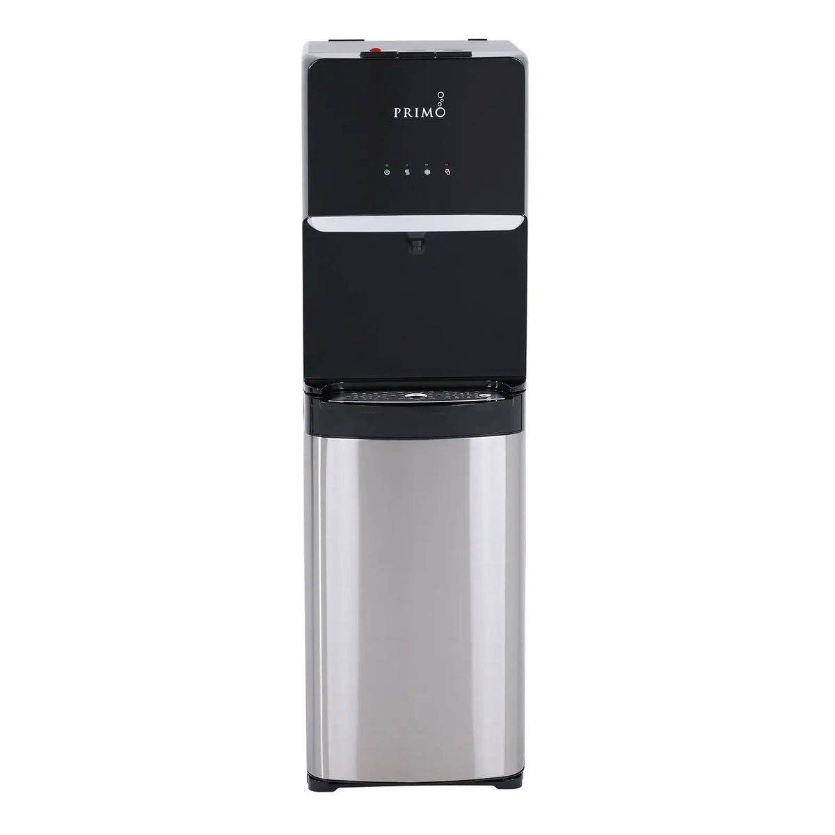 Primo Deluxe Bottom Loading Stainless Steel Water Dispenser - Black - Each