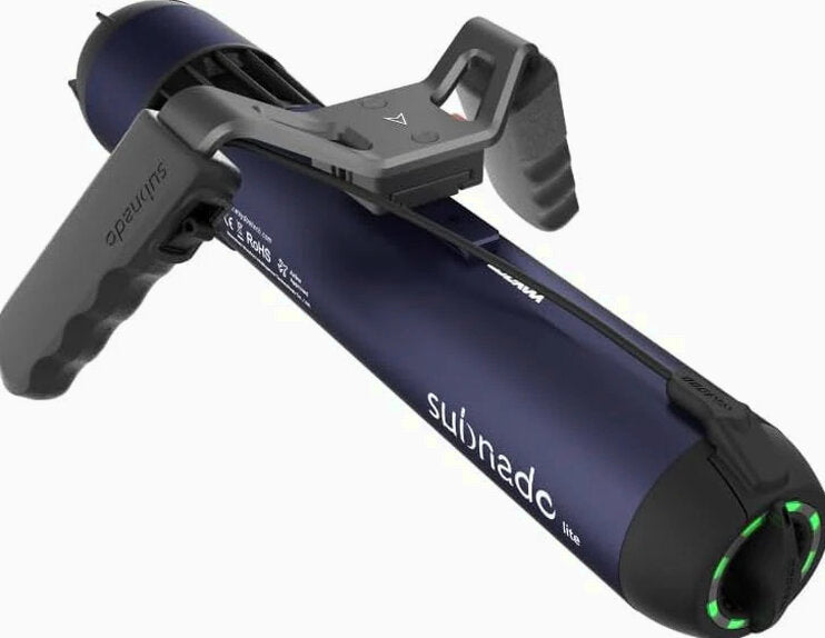 Waydoo Subnado Underwater Scooter Lite, Water Sports Diving Scooter with Removable Handle, Compact and Portable Water Scooter for Adults&amp;Kids, Scuba Diving Snorkeling Sea Scooter Multiple Uses, Blue