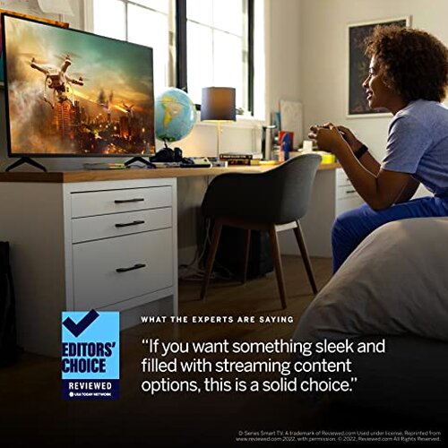 VIZIO 40-inch D-Series Full HD 1080p Smart TV with AMD FreeSync Apple AirPlay