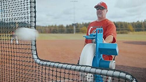 Jugs MVP Combo Pitching Machine Adjustable Up to 60 MPH, for Baseball &amp; Softball, Ideal for Pitching-Machine Leagues