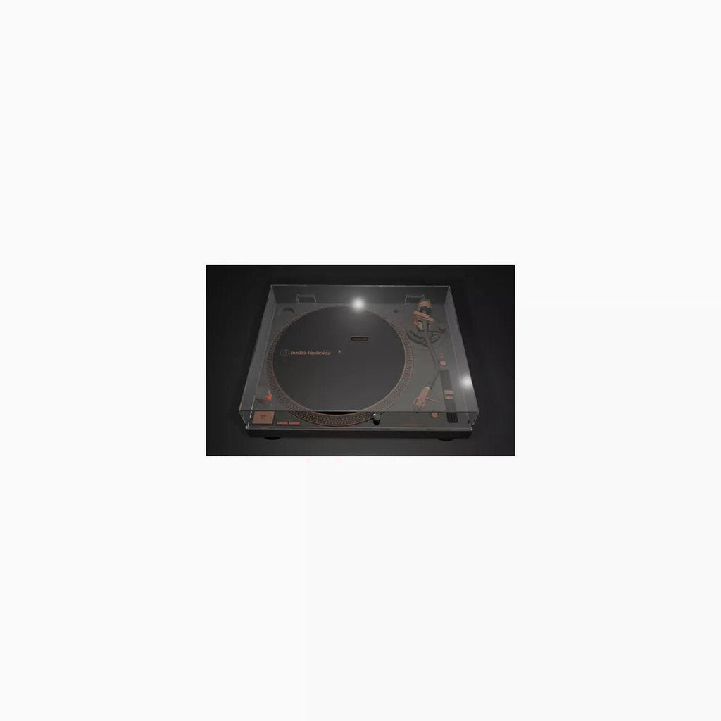 Audio Technica AT-LP120XUSB-BZ Direct Drive USB Turntable, Bronze – 3-Speed Vinyl Player with Built-in Preamp and Digital Conversion