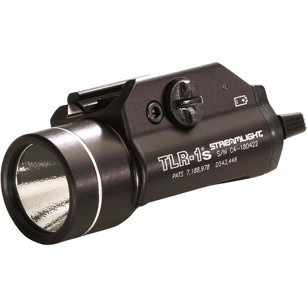 Streamlight TLR-1s 300-Lumen Weapon Mounted Light, Black - 69211