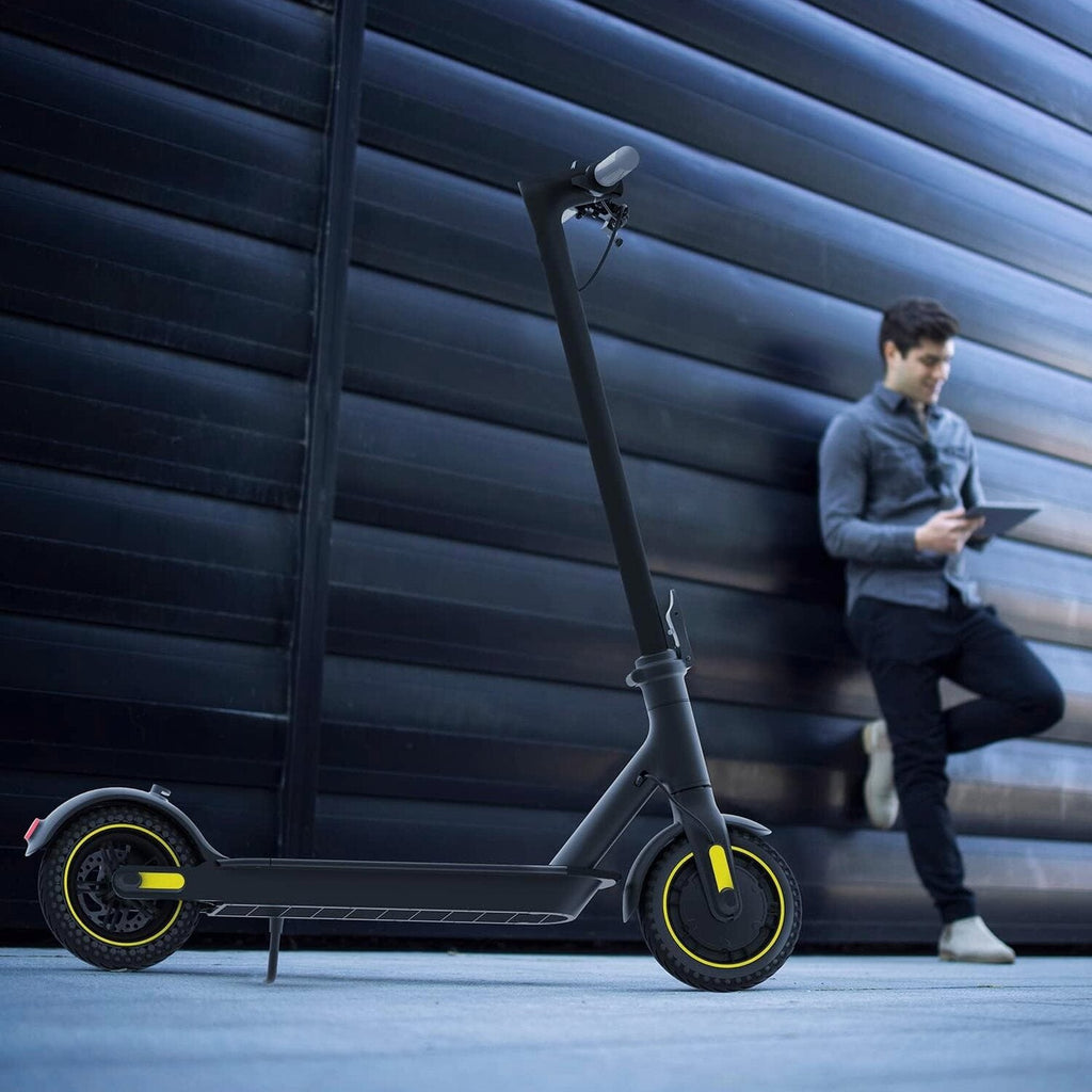 Electric Scooter -500W Motor 10" Solid Tires,Up to 18 Miles Long-Range and 19 MPH Portable Folding Commuting Scooter for Adults