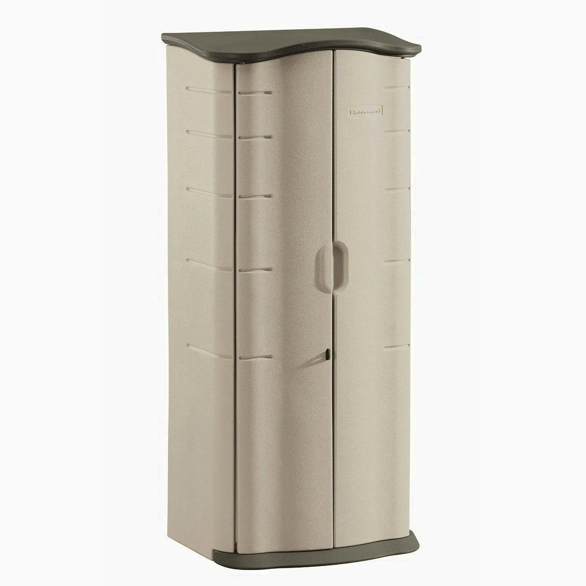 Rubbermaid Vertical Resin Weather Resistant Outdoor Storage Shed
