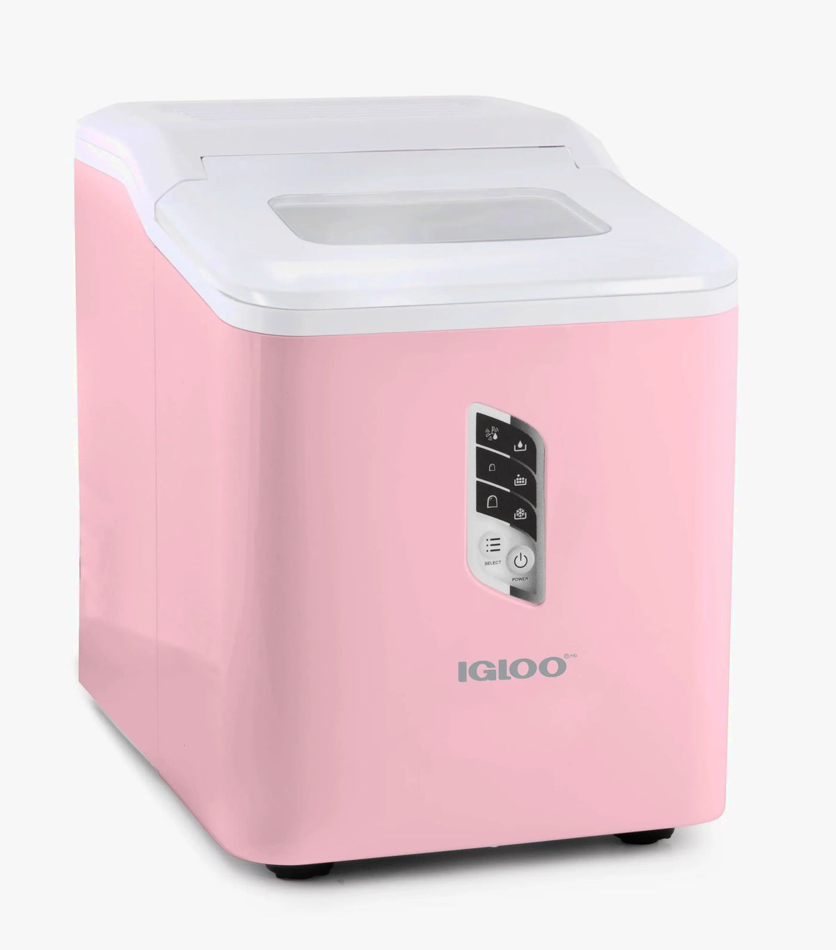 Igloo Self-Cleaning 26 lb Ice Maker, Pink