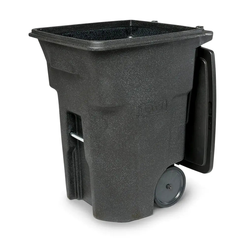 Toter 96 Gallon Trash Can with Smooth Wheels and Lid ;