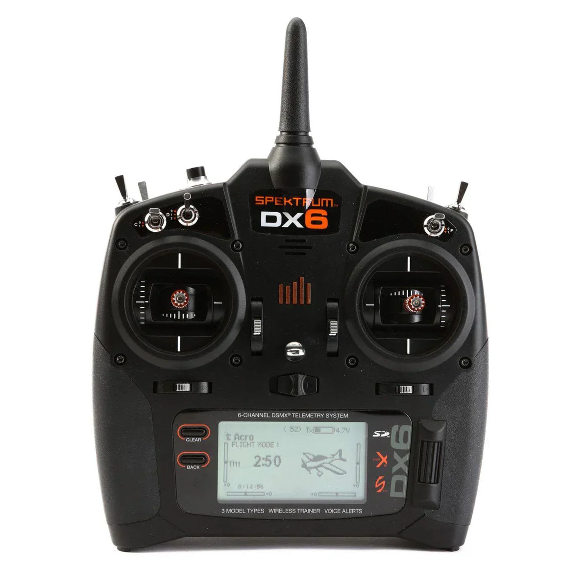 Spektrum DX6 6-Channel DSMX Mode 2 Transmitter With AR610 Receiver