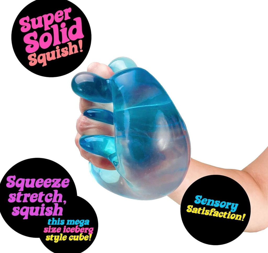 Nice Berg, Satisfying Square Shaped Sensory Toy, Blue, Children Ages 3+
