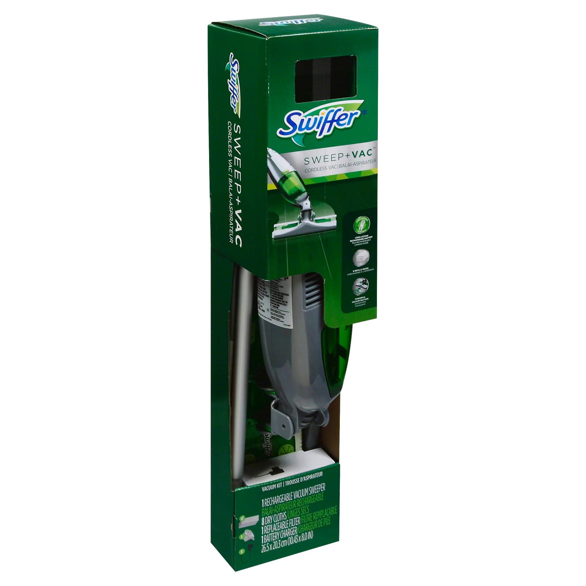 Cordless 2-in-1 Sweeper And Vacuum Floor Cleaning Kit