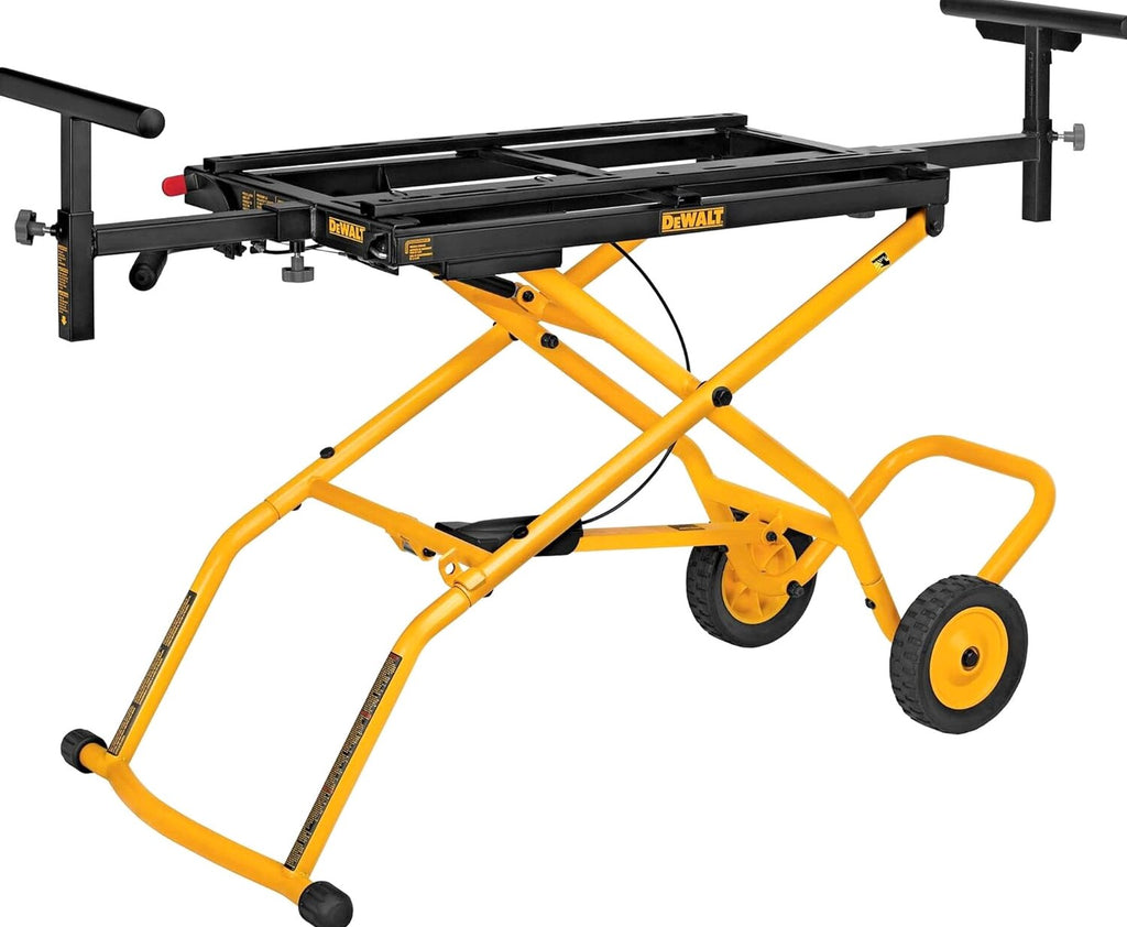 DEWALT Miter Saw Stand With Wheels (DWX726), Yellow