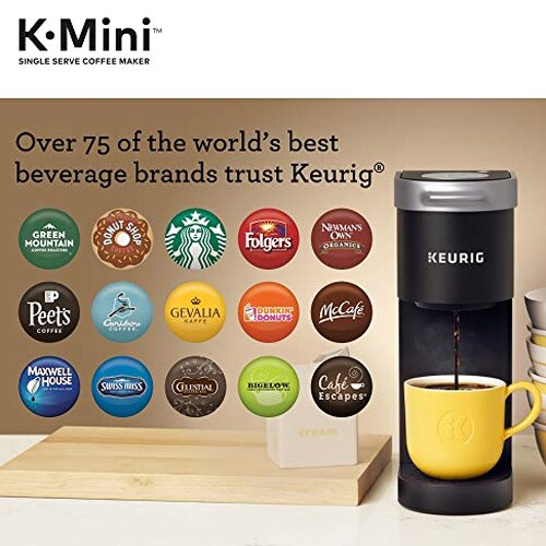 Keurig K-Mini Single Serve Coffee Maker, Black