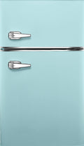 3.1 Cu. ft. Retro Mini Fridge with Top Freezer – Cool Mint