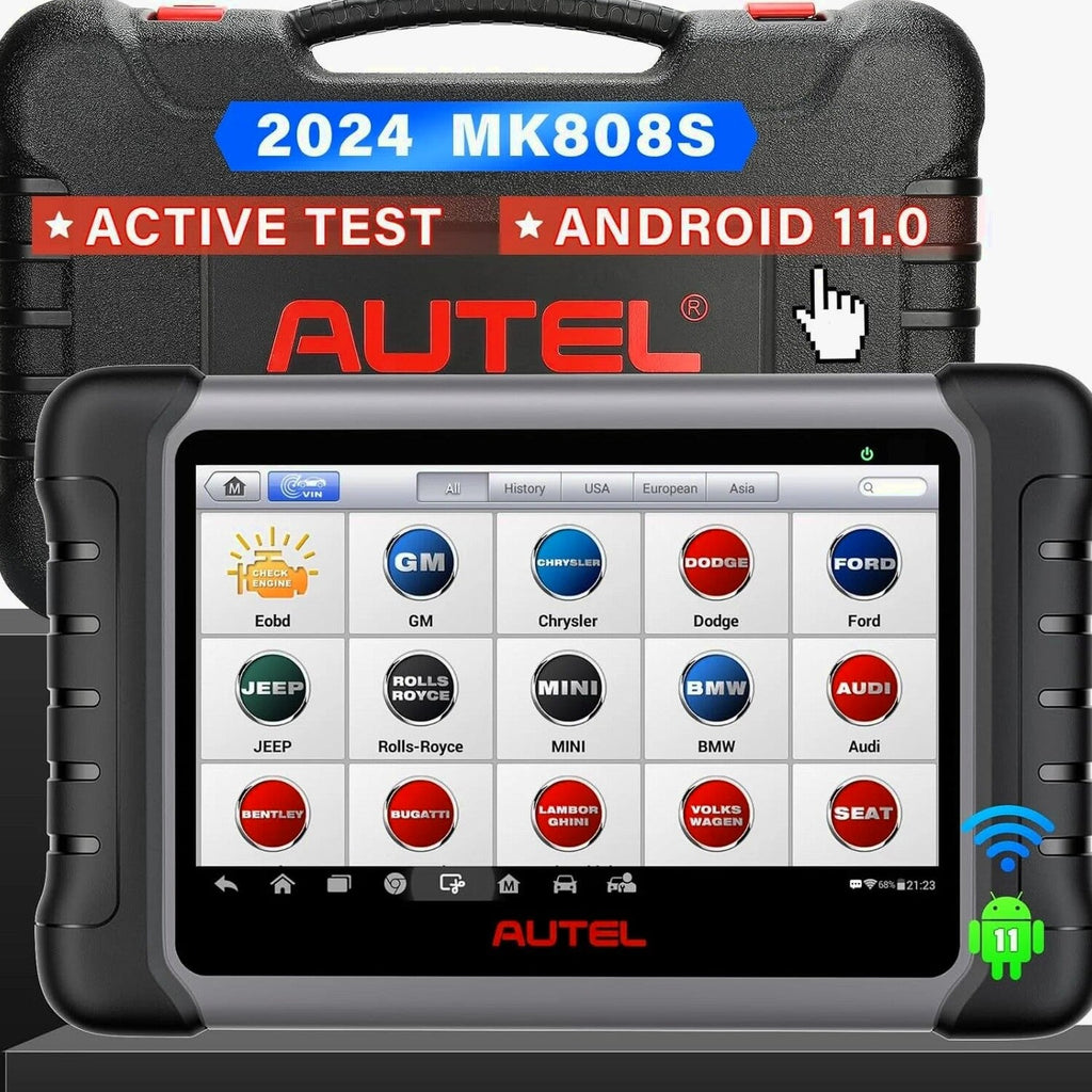 2024 Bidirectional Tool as MK808BT Pro MX808S M808Z, Function as MaxiCheck MX900, Active Test, All System Diagnose, Injector Coding.