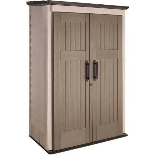Rubbermaid Garden Shed, 52 Cu. Ft., Weatherproof Lockable Doors - Model 2025