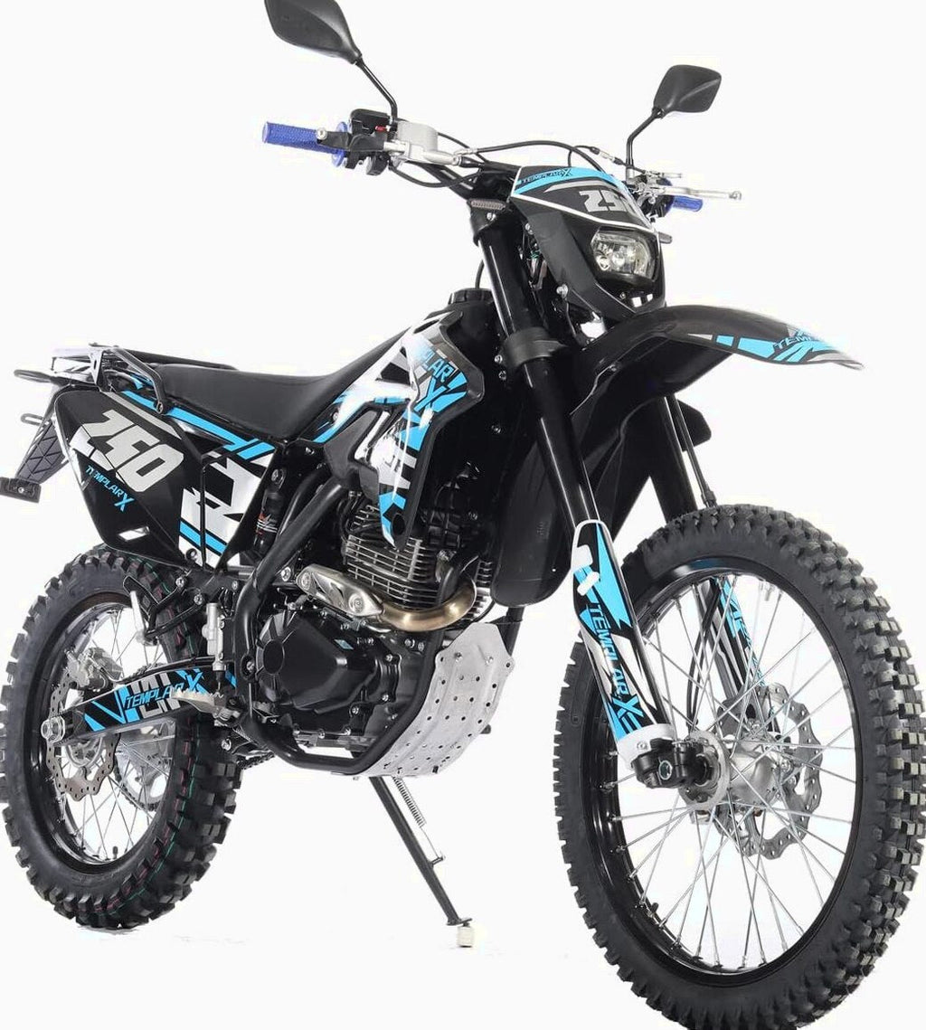 X-PRO Templar X 250cc 6 Speed Dirt Bike with Zongshen Engine Pit Bike Gas Dirt Bikes