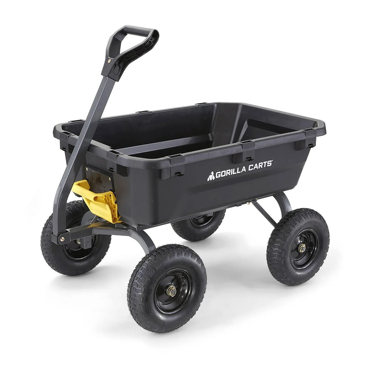 Poly Dump Yard Cart, 7 cu ft, 1,200 lb Capacity - GCG-7