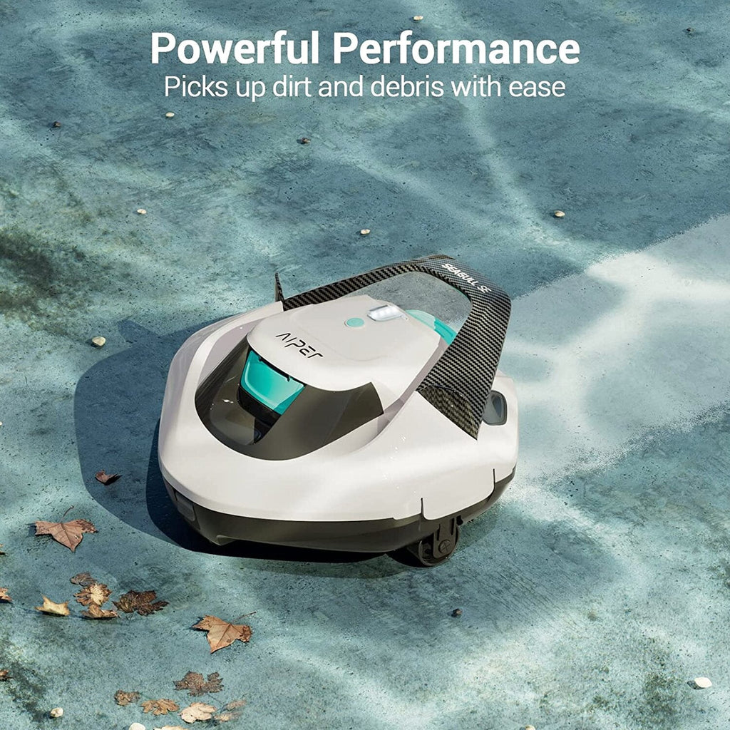 Cordless Robotic Pool Cleaner, Pool Vacuum with Dual-Drive Motors