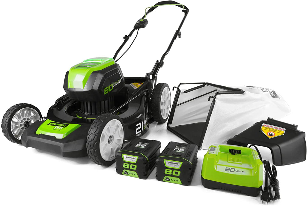 21-Inch 80V Lawn Mower With (2) 2Ah Batteries And Charger - GLM801601