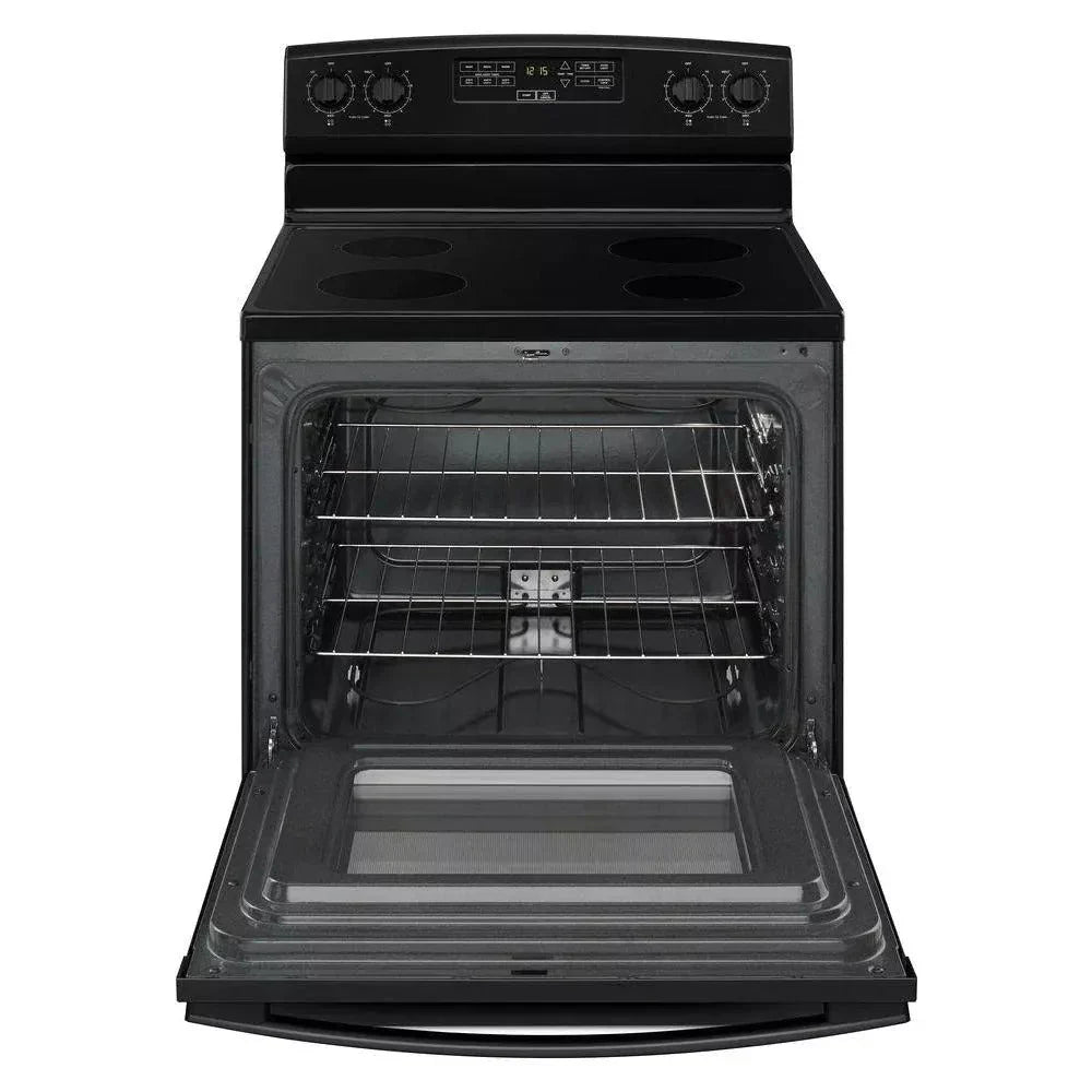 Electric Range - 4.8 Cu. Ft., 30 in, Black