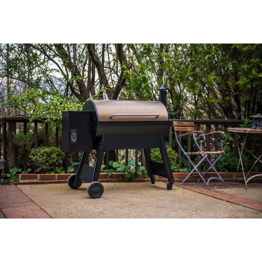 34-Inch Pellet Grill, Bronze