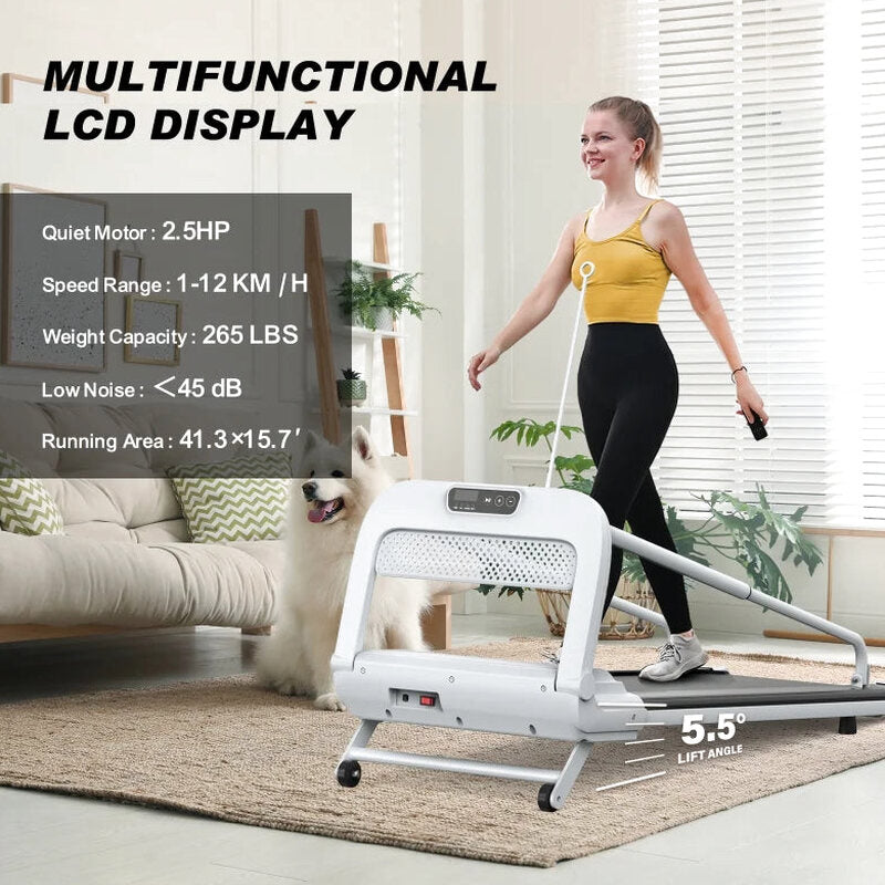 Witaxima 2025 New Quiet Smart Pet Treadmill, Adjustable Speed, Perfect for Small/Medium Dogs