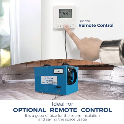 ALORAIR Commercial Dehumidifier 113 Pint, Blue, 1200 Square Feet - HD55 Blue