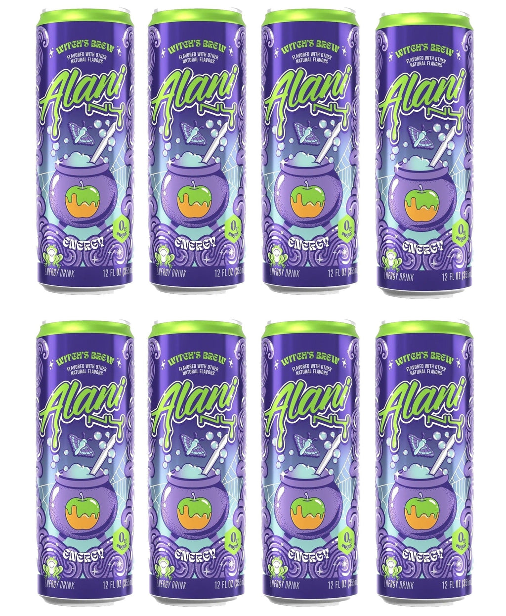 Sugar-Free Energy Drink, Witch's Brew 12 fl oz, 8 Pack