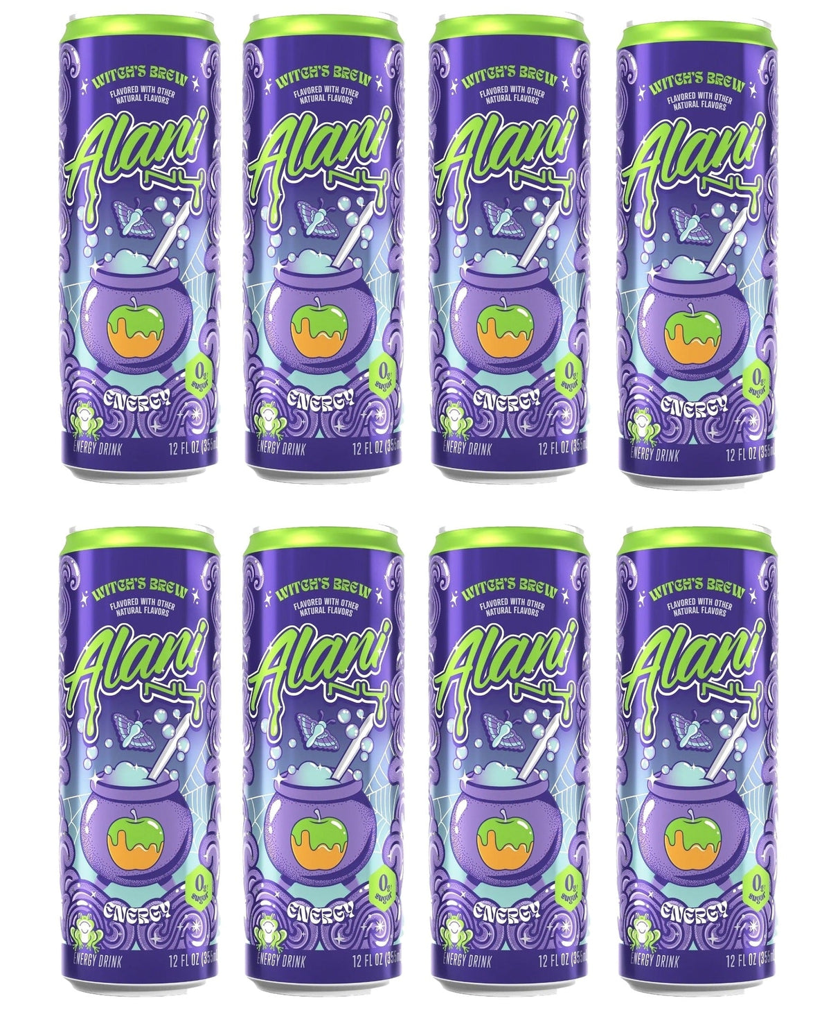 Sugar-Free Energy Drink, Witch's Brew 12 fl oz, 8 Pack