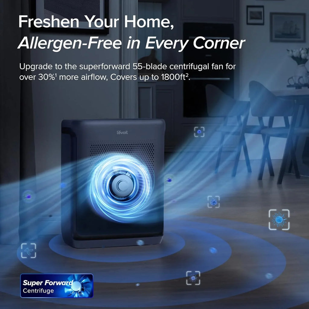 LEVOIT Air Purifier, 1800 Square Feet, White - Vital 200S-P