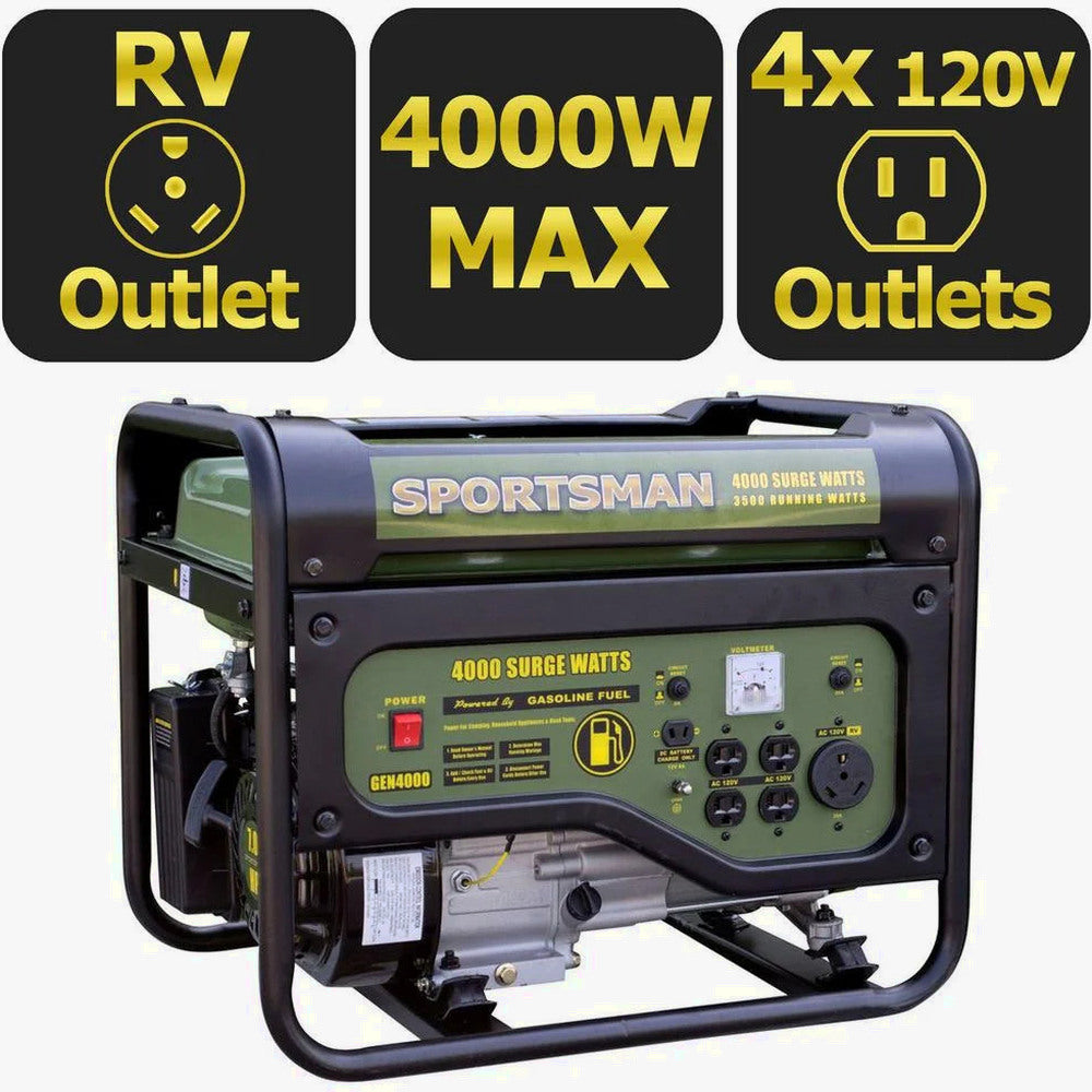 Sportsman Gasoline 4000W Portable Generator
