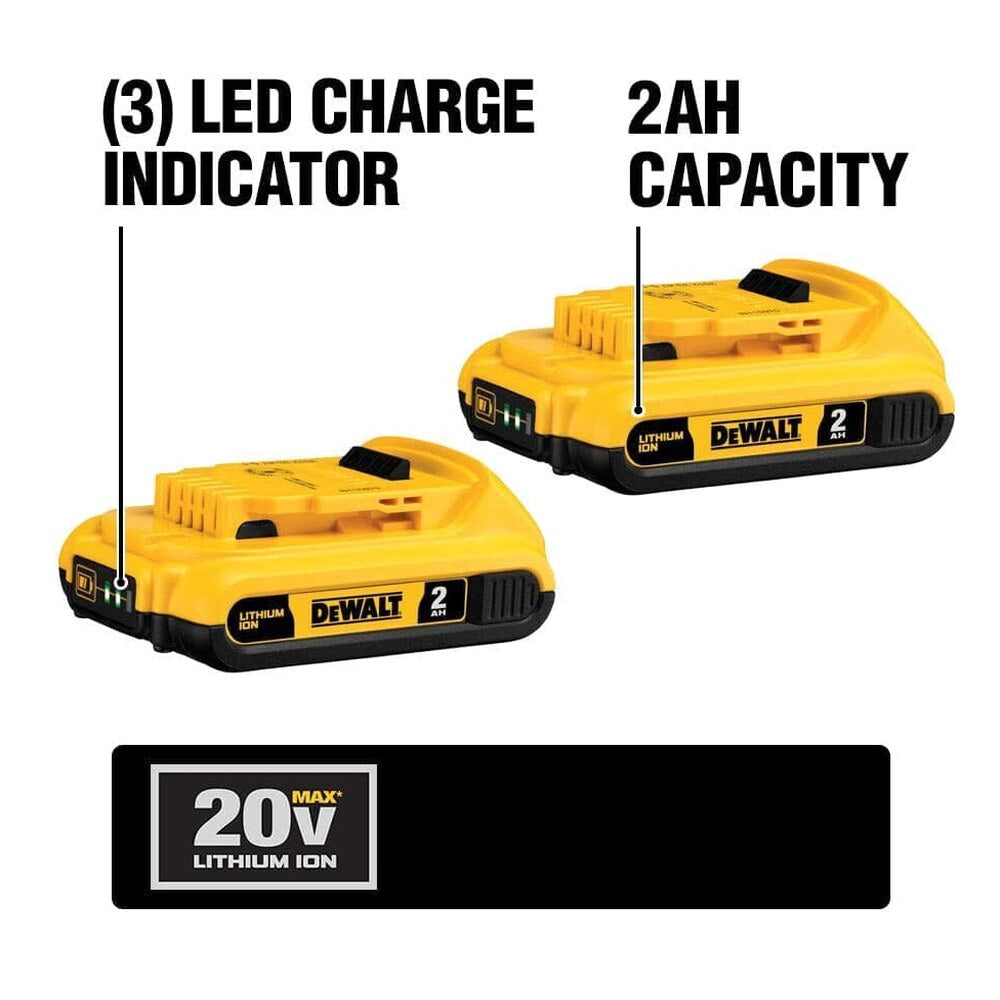 20V MAX 10-Tool Combo Kit DCK1020D2 with Batteries &amp; Charger