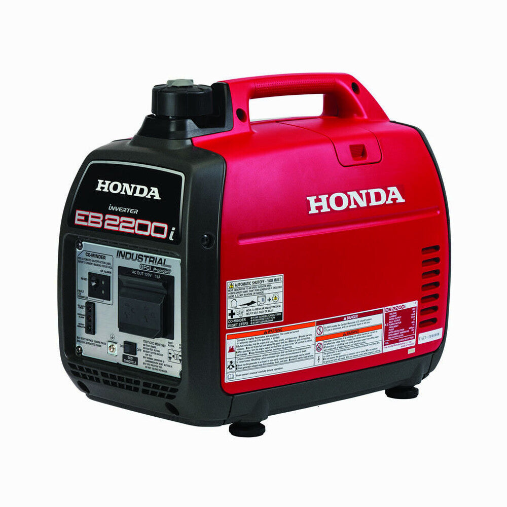 Industrial Generator Gas 121cc 2200W with CO Minder EB2200ITAN from Honda