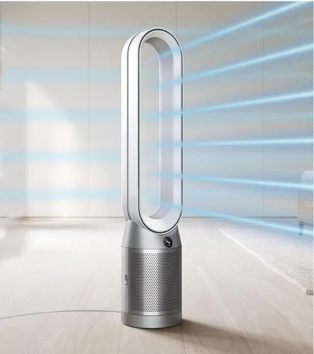 Dyson Purifier Cool Gen1 Air Purifier Fan, White, 8.66in D x 8.66in W x 41.34in H - TP10 664609-01