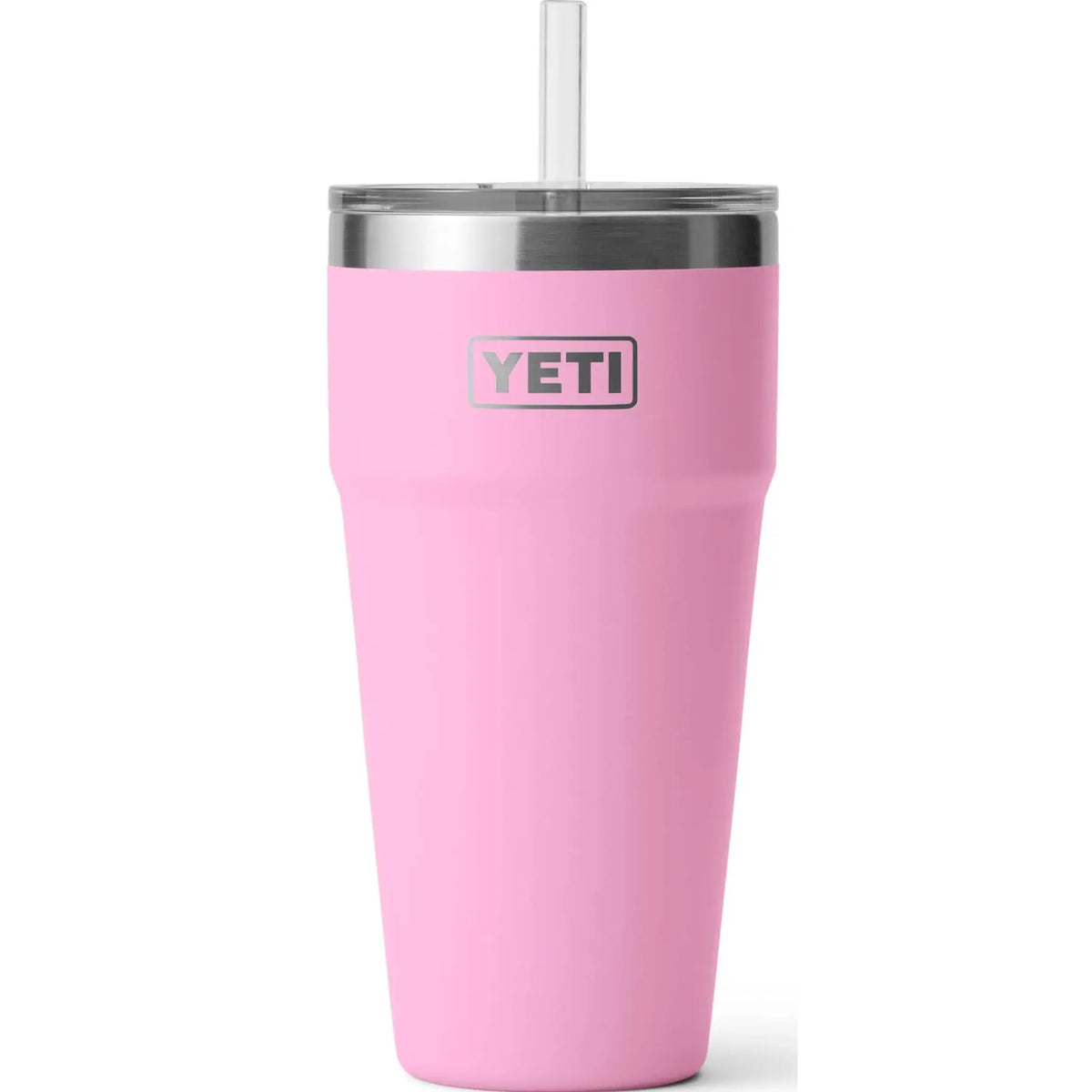 Yeti Rambler 26 oz Stackable Cup with Straw Lid - Power Pink