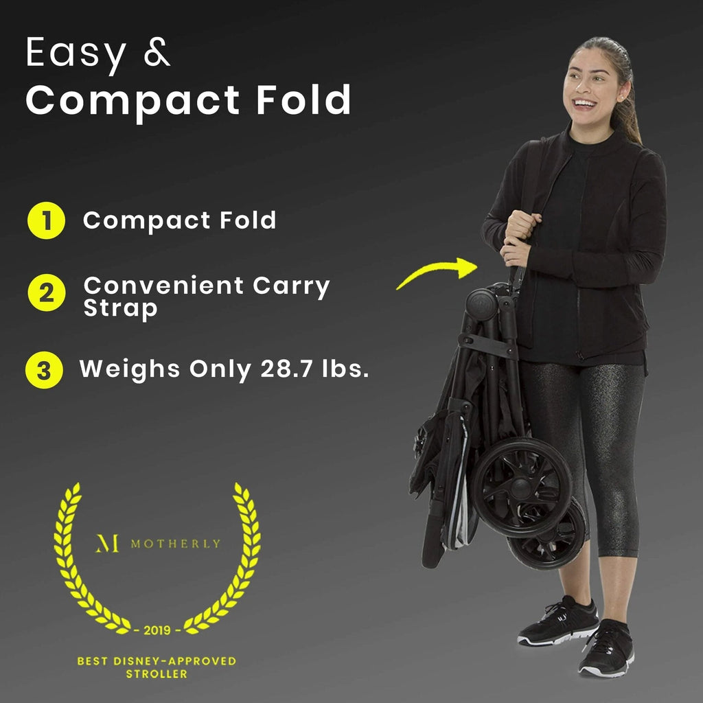 Jeep Destination Ultralight Side x Side Double Stroller