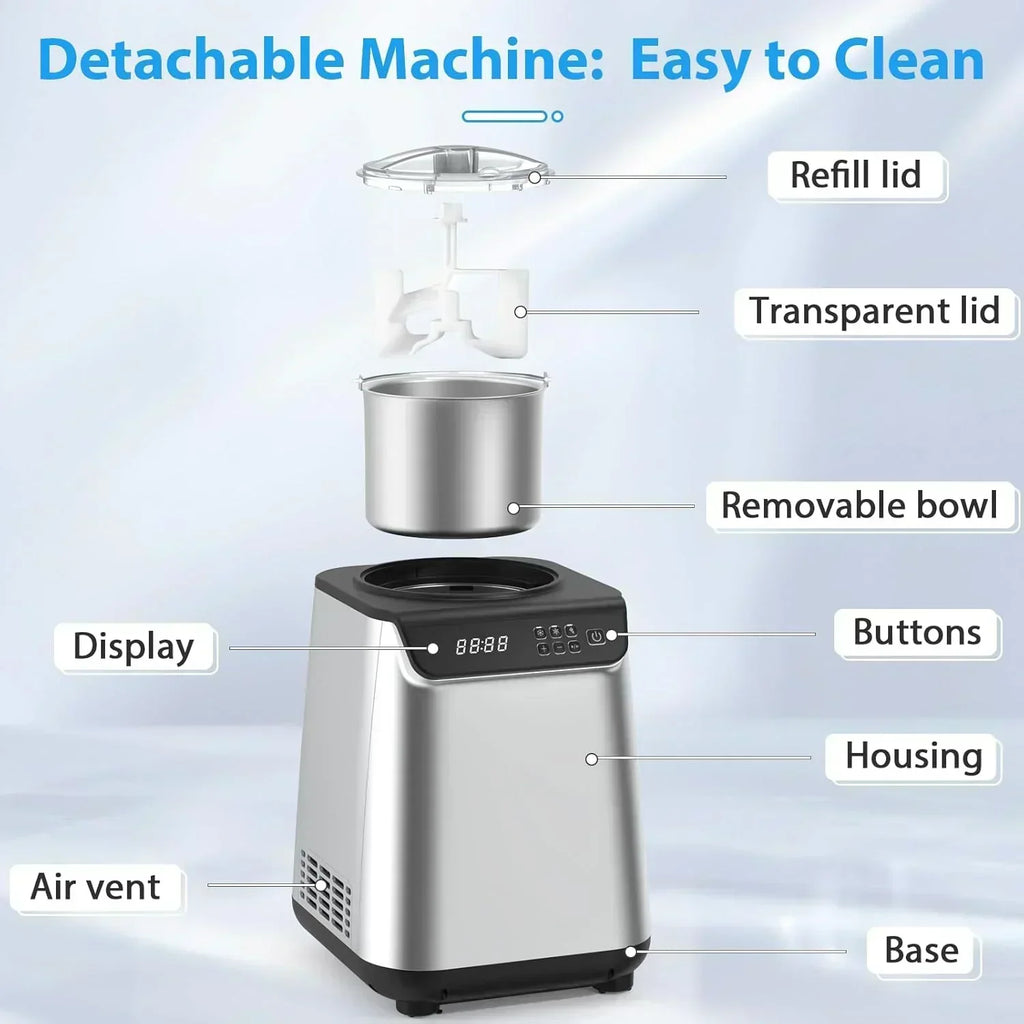 Star Upright Ice Cream Maker, 1.2L